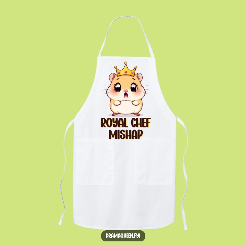 Funny Hamster Royal Apron: Cook with Hilarious Mishaps