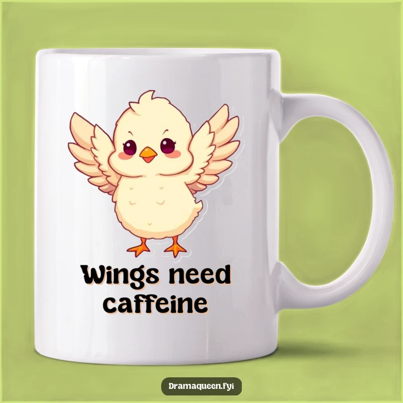 Funny Chick Take Flight Mug: A Hilarious Gift for Dreamers and Go-Getters