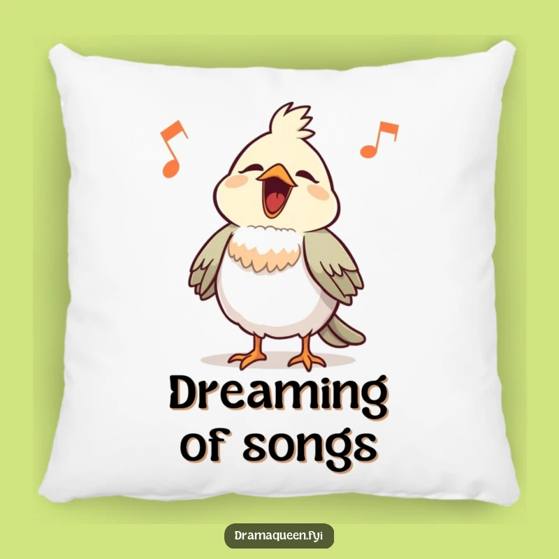 Funny Bird Song Pillow: Add Comical Comfort to Your Space