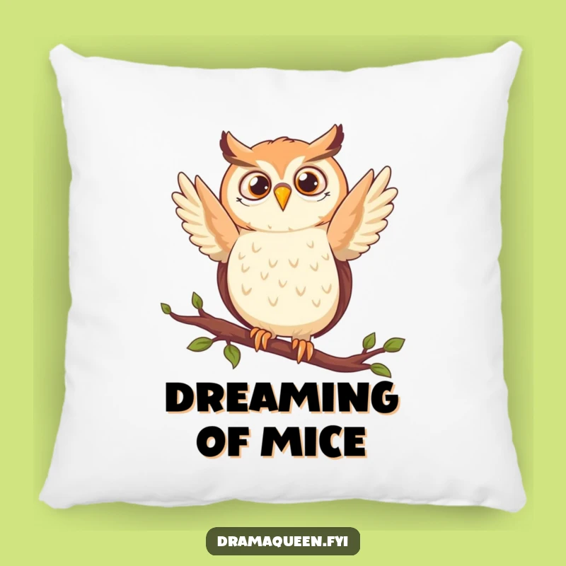 Funny Owl Pillow: Dramatic Pose, Wise Delight Comfort, Hilarious Decor