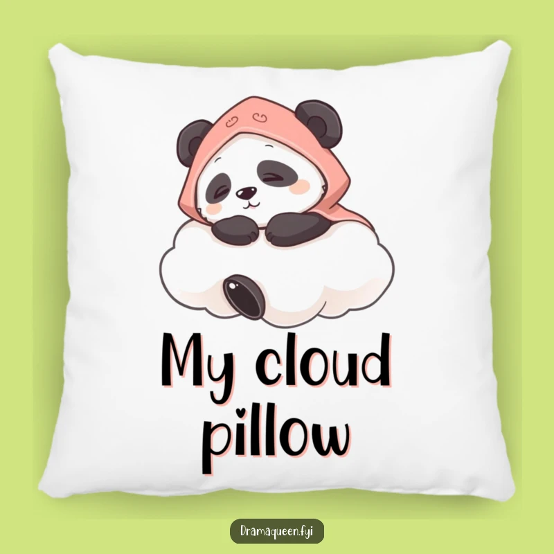 Funny Panda Cloud Pillow: Cozy & Hilarious Comfort, Perfect Funny Gift!