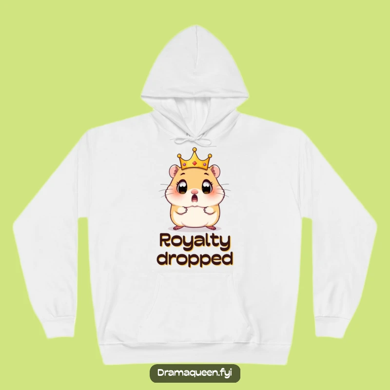 Funny Hamster Royal Fail Hoodie: Cozy Up with a Hilarious Mishap