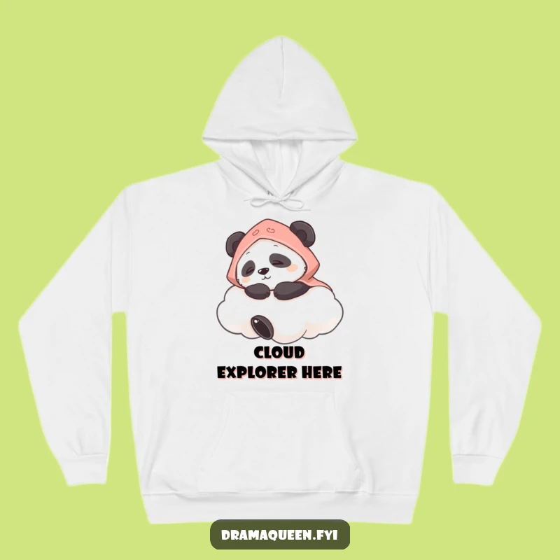 Funny Panda Cloud Hoodie: Cozy & Hilarious Naps, Perfect Funny Gift!