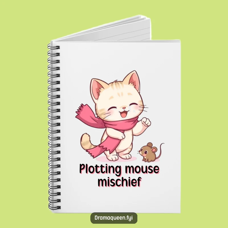 Funny Kitten Drama Notebook: Cute Cat Journal, Perfect for Notes & Funny Gift