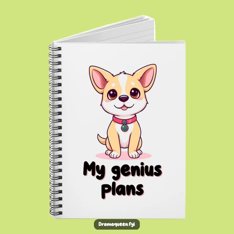 Funny Dog Runway Notebook: Cute Dog Posing, Doodle Your Designs, Hilarious Gift