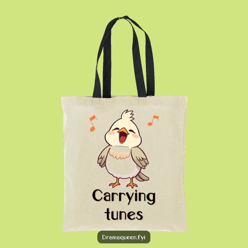 Funny Bird Tune Tote: Carry Your Song Hilariously